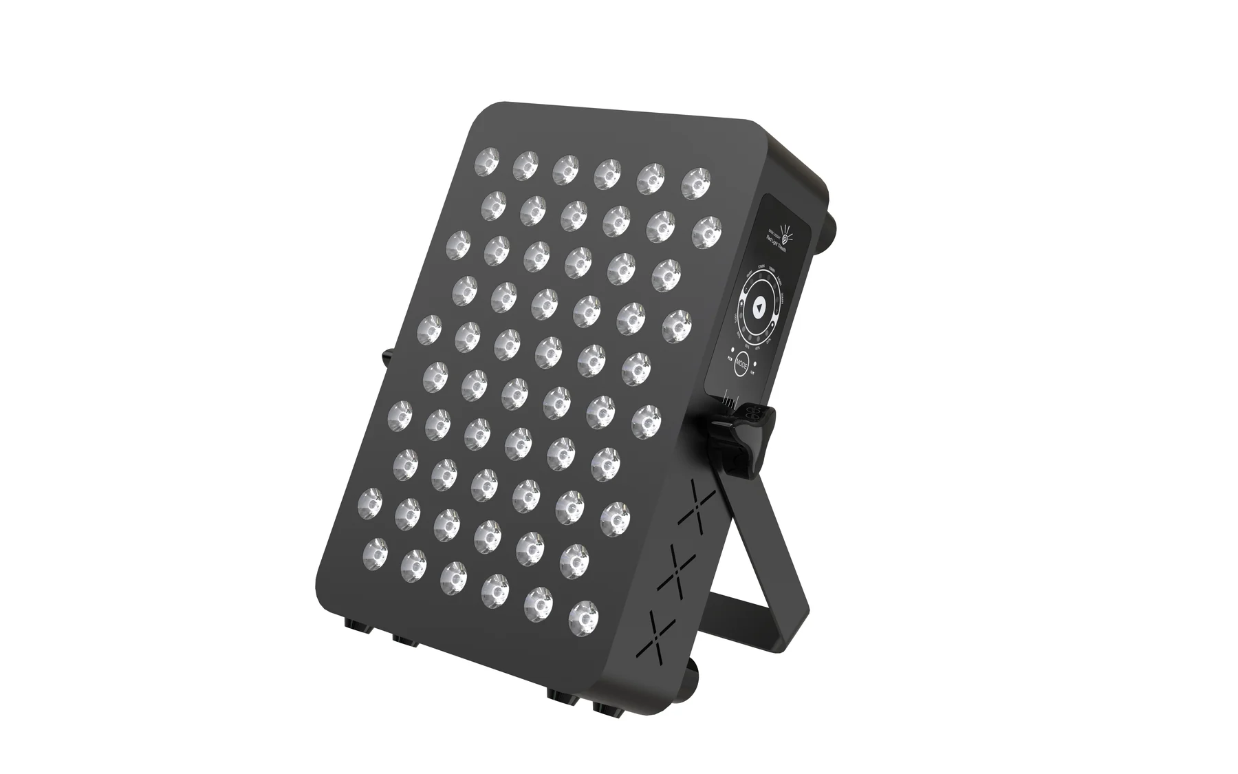 Supplied KD800 desktop light panel with its support stand